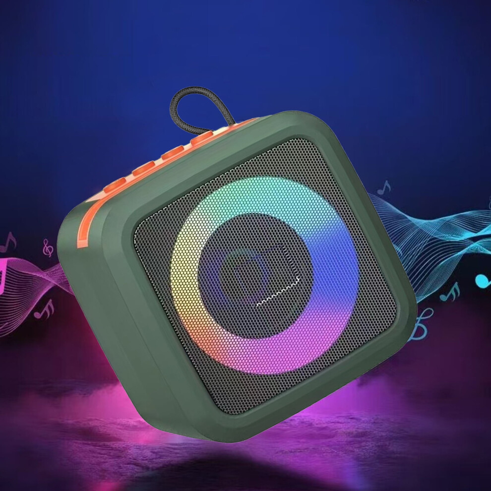 Ankereame Rgb Bluetooth Speaker 5.3, Low Latency Gaming Speaker With Rgb Lights, Room-Filling Sound, Long Battery Â Compatible With Ios/Android 9555307343691