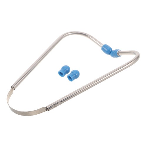 2Ensembles Embouts Stéthoscope Argent Silicone Souple Confort 2