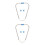 2Ensembles Embouts Stéthoscope Argent Silicone Souple Confort 9