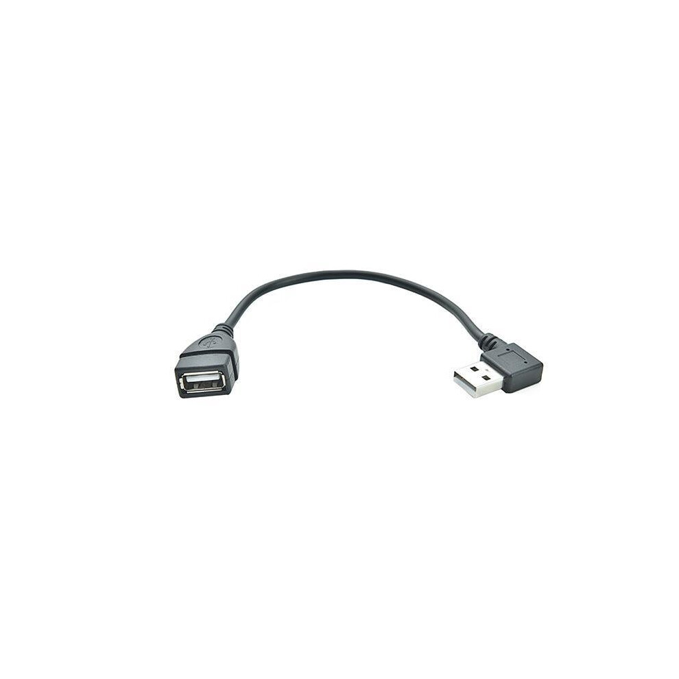 Usb 2.0 A Male To A Female Right-Angle Extension Cable 9450273266435