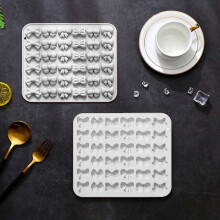 Moule en silicone pour nœuds en chocolat, fondant et bonbons –