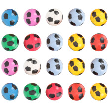 100Pièces Balles Rebondissantes En Caoutchouc Assorties Pour Enfants
