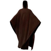 Ylisuuri peittohuppari, unisex-tyylinen salatakki, taskullinen viittaponcho, mukava väljä istuvuus aikuisille