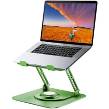 Suport de laptop reglabil cu bază rotativă la 360, ergonomic și pliabil, compatibil cu toate laptopurile de 10-16"