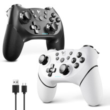 Rialaitheoir Gan Sreang Pro do Nintendo Switch – Pacáiste 2