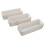 3Pcs Plastic Retractable Storage Bins, Space Saver, Multi-Purpose 14