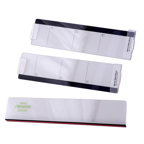 4Ensembles Tableaux Adhésifs Blancs Pour Moniteur