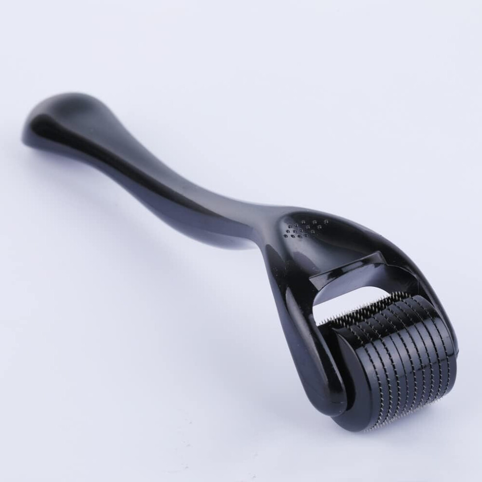 Derma Roller for Hair & Beard Growth - 540 Pins Titanium Microneedling Roller Beard Dermaroller for Face Body Scalp Men Women (0.75mm)