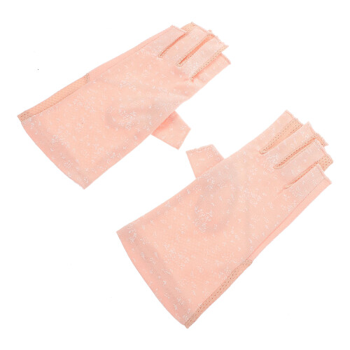 5Paires Rose Protecteurs Doigts Anti-Uv