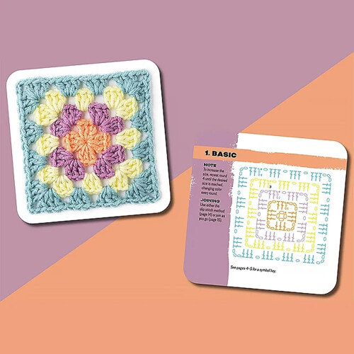 Granny Square Hæklekortsæt – 50Designs 2