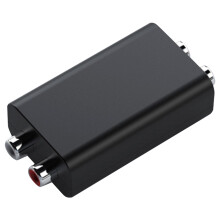 4Pièces Isolateur De Noir Compact Pour Audio ABS