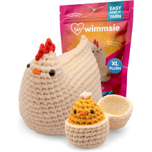 Amigurumi crochet animal kit chicken chick egg 3 pcs
