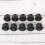 Interruttore a bilanciere rotondo ON/OFF nero, 10 pezzi 5