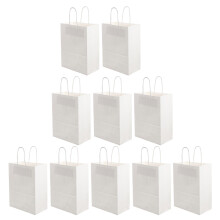50Pièces Cadeaux En Papier Avec Poignées