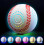 Ladattava LED-valolla hohtava baseball-pallo 1
