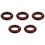15Pièces Rack Baguettes Bois Rouge Usage 1