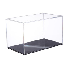 3Pièces Boîte Vitrine Transparente En Pour Objets