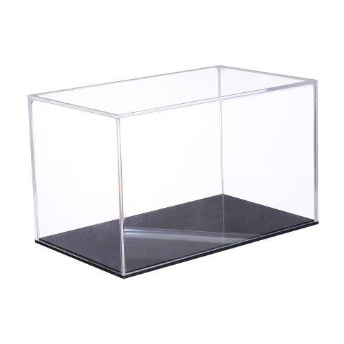 3Pièces Boîte Vitrine Transparente En Pour Objets