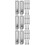 30Pièces Clips En Alliage Aluminium Argent Pour 9