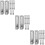 30Pièces Clips En Alliage Aluminium Argent Pour 10