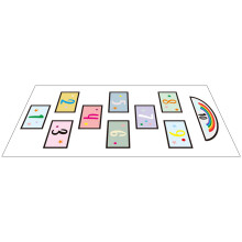 2Pièces Autocollants Sol De Jeu Multicolores Pour Enfants