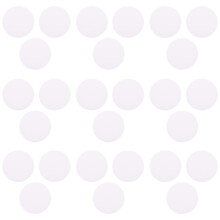 300Pièces Base Adhésive Pour Bougie Stickers Mousse Blanche