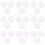 300Pièces Base Adhésive Pour Bougie Stickers Mousse Blanche 1