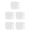 20Pièces Formes Bottes Blanches Support Bottes Hautes Femme 5