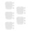 20Pièces Formes Bottes Blanches Support Bottes Hautes Femme 9