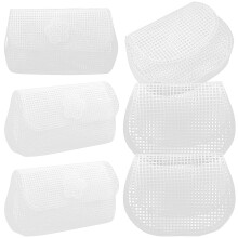 24Pièces Plaques Plastique Mesh Transparentes Pour Couture Crochet