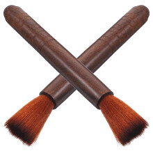 10Pièces Brosses En Laine Pour Erhu Nettoyage Instrument Bois Marron