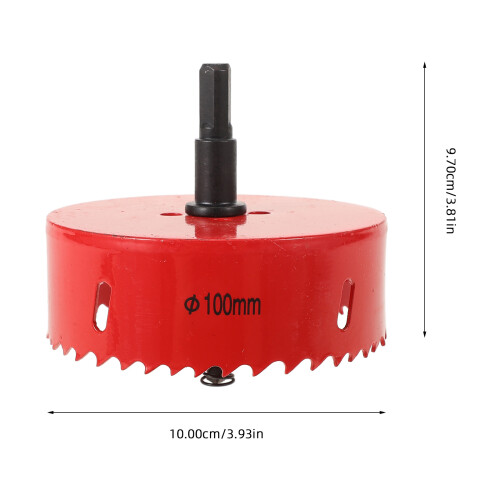 Outil Perceuse Bimétal M42 Rouge Pour Découpe Perçage Précis 2