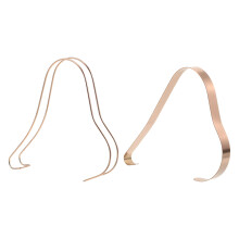 8Pièces Présentoirs Inoxydable Rose Gold Pour Magasin Chaussures