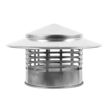 Chapeau De Rond 304 Pour Maison Extérieur Argenté