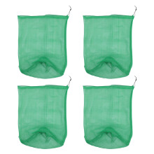 12Pièces Filet Nylon Vert À Portable Avec Fermeture Cordon