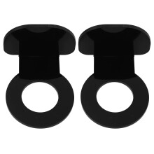 10Pièces Râtelier Sport Noir Support Mural Durable