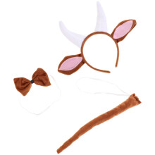 5Sets Kleurrijk Dier Hoofdband En Set Voor Feest En Cosplay