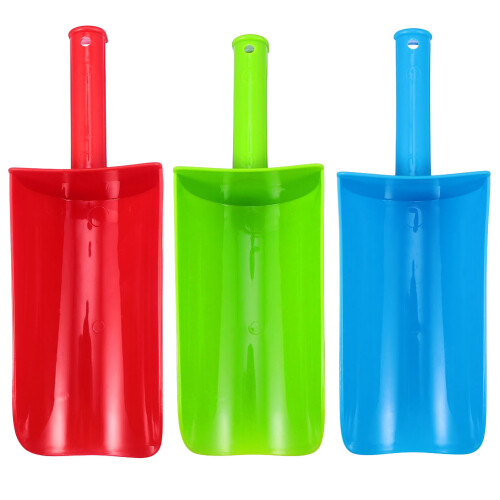 6Pièces Jouets Pelles En PP Colorées Pour Jeux De Sable