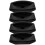 16Pièces Présentoir Haltères Noir Compact Résistant Accessoire Sport 1