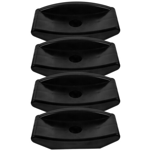16Pièces Présentoir Haltères Noir Compact Résistant Accessoire Sport