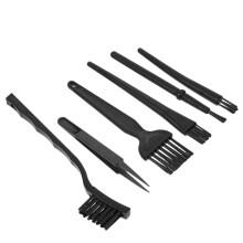 4Ensembles Brosse Nettoyage Durable Clavier Mécanique Noir Portable