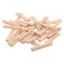 100 Pcs Wooden Clothespins Clothes Pin Clip Laundry Clothes Pegs Quilt Fixation Clips Sturdy Clothes Pin