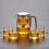 Magic Witchcraft Glass Teapot with Strainer 4-Cup 8