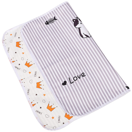 2Pièces Coussin De Lit Absorbant Coton Écologique Pour