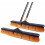 Schiebebesen, 61 cm lang mit 165 cm Stiel, steife Borsten, 2er-Set 1