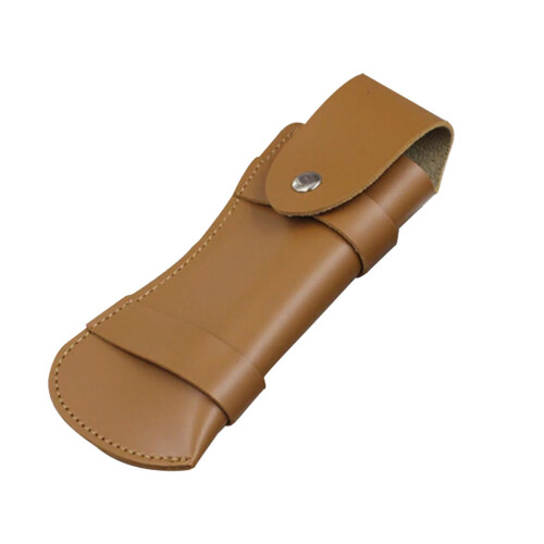 2Pièces Housses Cutter Cuir Marron Rangement Portable Ceinture