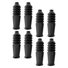 40Pièces Gaine De Câble Caoutchouc Noir Protection Durable