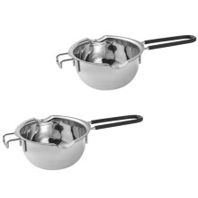 6Pièces Casseroles Acier Inoxydable Beurre Fromage