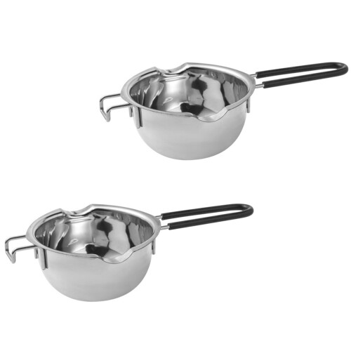 6Pièces Casseroles Acier Inoxydable Beurre Fromage