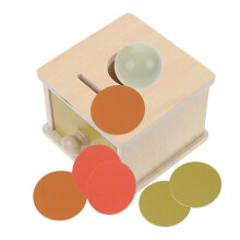 3Ensembles Coffrets En Bois Colorés Jouet D’apprentissage Sensoriel